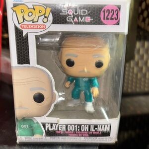 NIB Funko Pop Television Netflix’s Squid Game Player 002:  OH IL-NAM